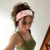 Retro Ins Style Cute Print Button Headband Fashion Women Y2K Sweet Cool Hair Accessories Cute Sweet Dating Hair Band