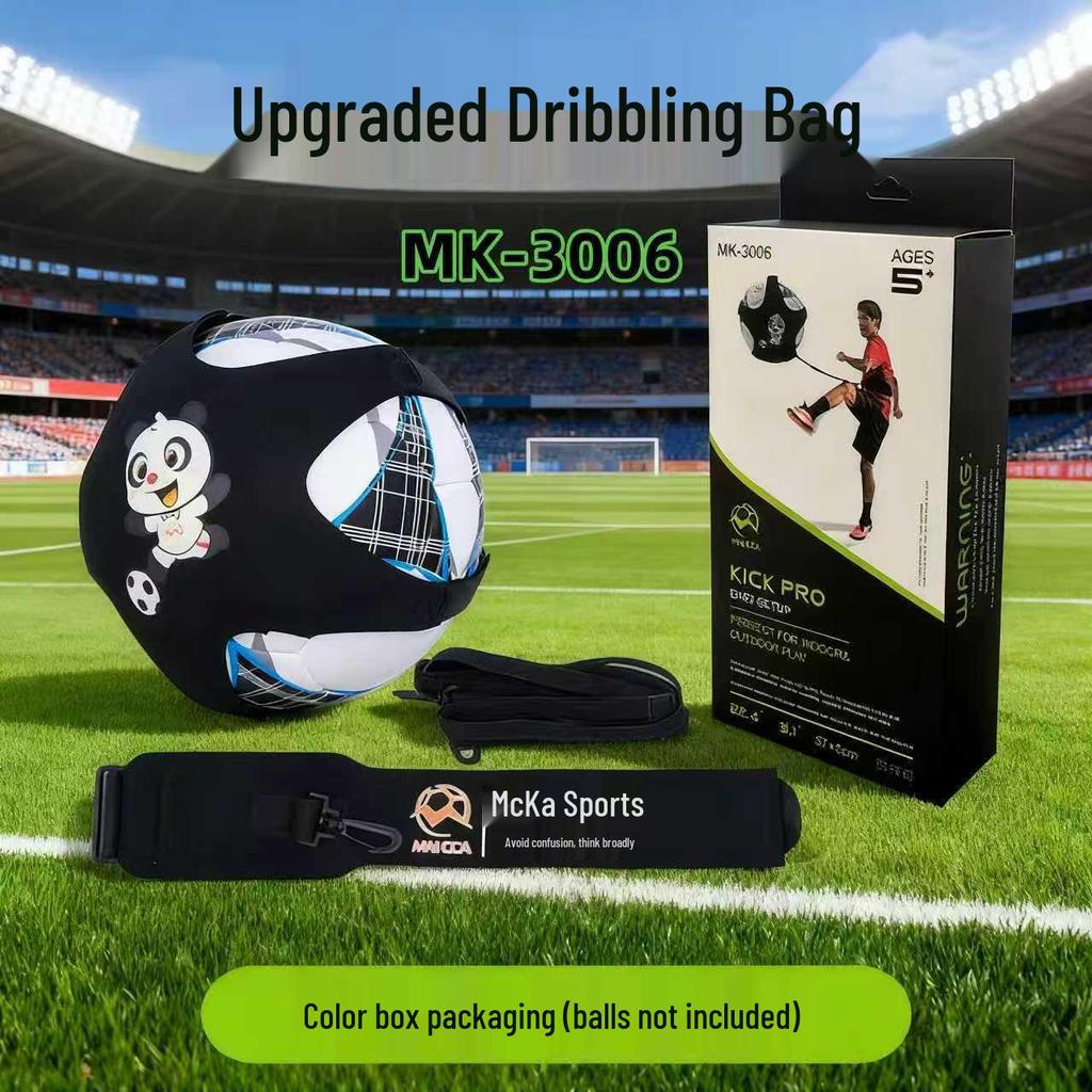 Juggling Ball Control Strap for Training: Beginner to Pro | Elastic Spin Kick Tool with Color Box Packaging