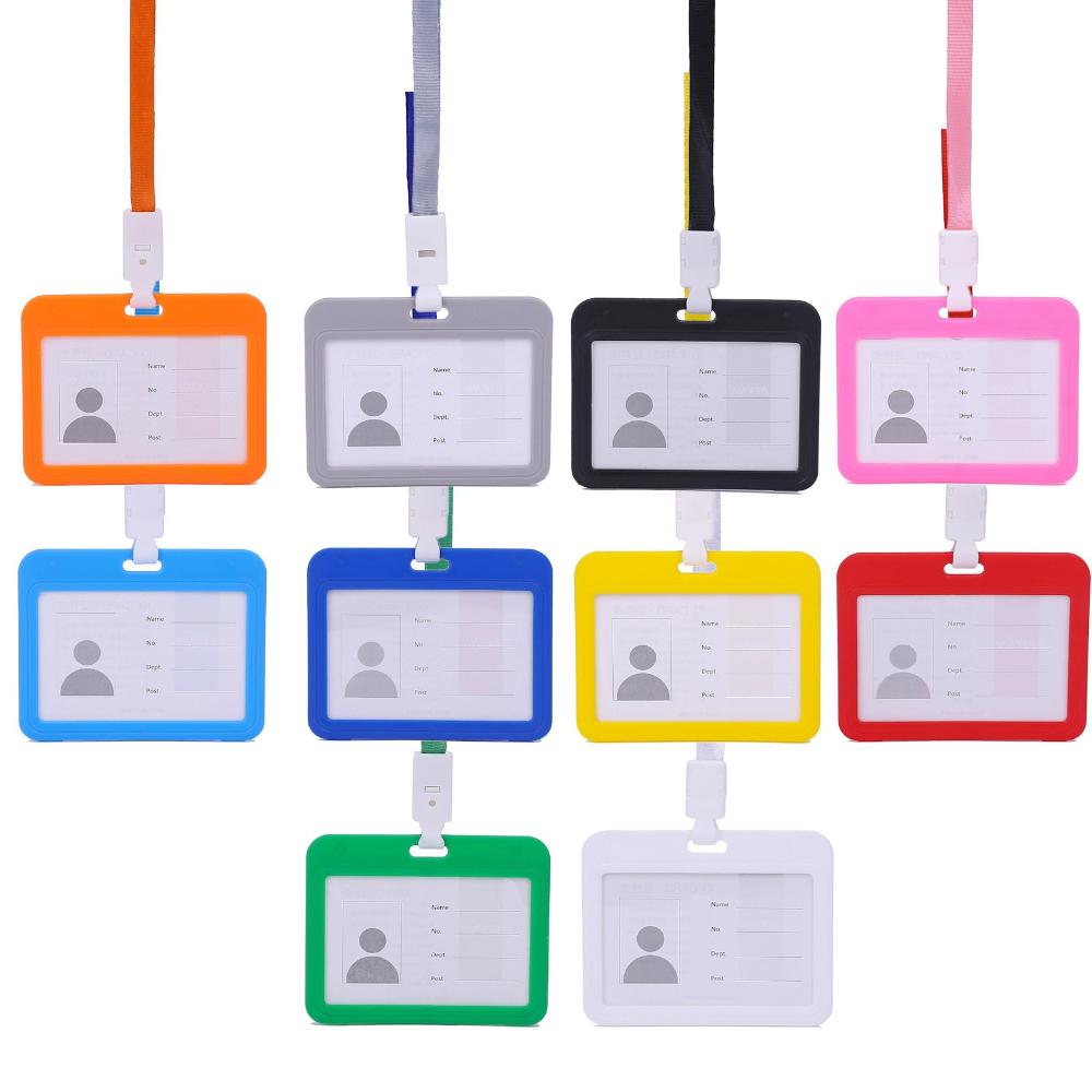 Чехол для удостоверения личности, офисный держатель удостоверения личности, защитный чехол для карты, чехол для держателя бейджа