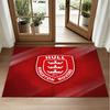 Hull KR Design Crystal Velvet Rug Soft Decorative Mat for Bedroom Entrance