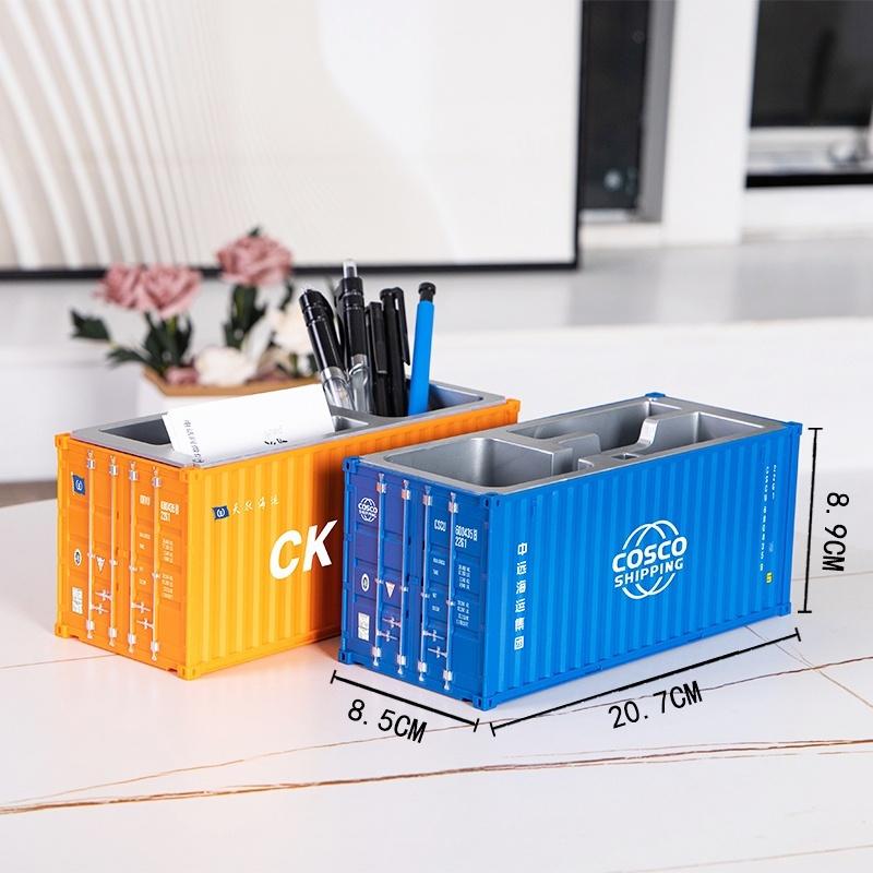 Excellent Quality Professional 2 in 1 Card Case Pen Container Holders for Desk
