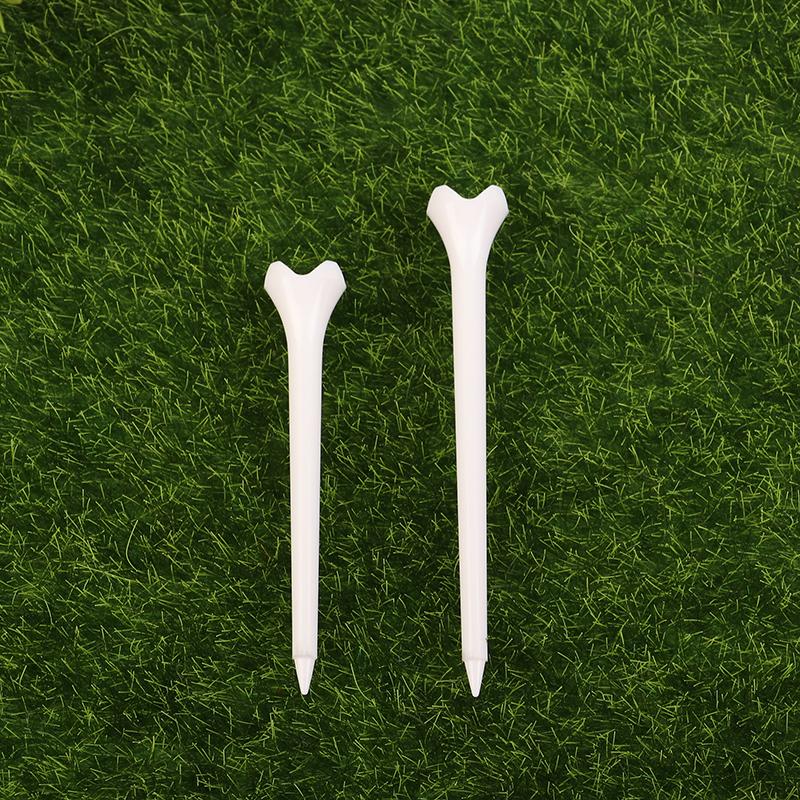 10 шт. 70 мм 83 мм длина профессиональная тройка пластиковые тройники для гольфа 4 когтя прочные пластиковые тройники для гольфа аксессуары для гольфа для игроков в гольф