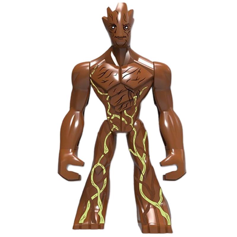 Слепые коробки Мини Строительные Блоки X654 Фигурки Большой Гоблин Человек-паук Железный Человек Веном Капитан Ястреб Дэдпул Броня Рождественские Подарки Игрушки