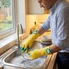 Waterproof Dishwashing Gloves Non-Slip Household Gloves Multi-purpose Latex Gloves  Laundry