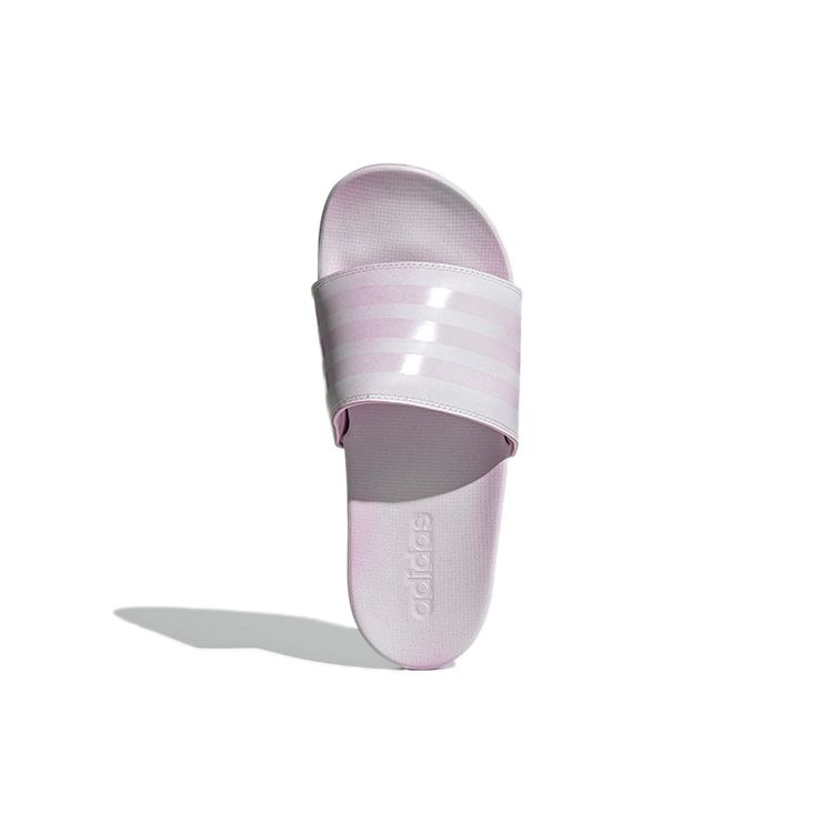 adidas Adilette Comfort Slides Серые прозрачные сиреневые женские кроссовки Фиолетово-серые облачно-белые FZ4878