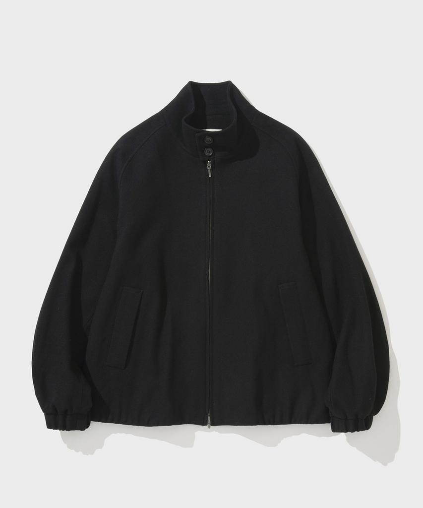 Shirter Wool Harrington Jacket (Black)