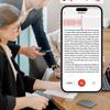 Приложение-диктофон с ИИ, Управление через приложение, Аудиодиктофон, Транскрибирование, Резюмирование, Устройство для перевода языка для лекций, встреч, звонков, интервью