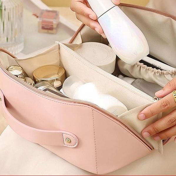 Портативная косметичка большой емкости, дорожная сумка для стирки, мягкий органайзер на молнии, контейнер для хранения, сумки