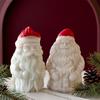 Aroma Candle Plaster Resin Ornaments Molds Santa Claus Candle Silicone Molds Resin Casting Mould for Home Decor Made