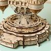Парящий город в облаках DIY 3D деревянные пазлы Миниатюрная архитектурная модель Пазл Небесная империя Набор для строительства для взрослых и детей Подарок