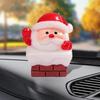 Мини-фигурка Санты Рождественская фигурка на полку Украшение Рождественский настольный Санта Декор для приборной панели автомобиля Сада Обеденного стола Полки