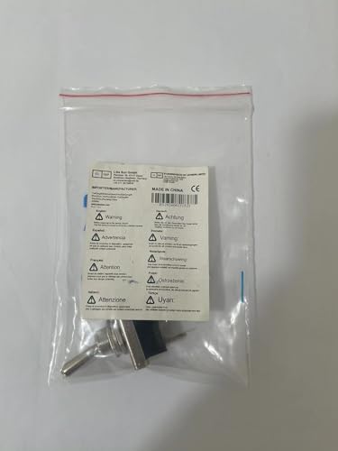 Heschen Металлический тумблер Flick Flip 12V 25A ON/ON 2 позиции 3 штырька для приборной панели автомобиля