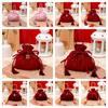 Chinese Drawstring Candy Bag Traditional Wedding Gift Bag Jewelry Organizer Flannel Gift Bag  Party