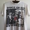 Винтажная футболка Keith Haring Dance Or Die Dance Or Die Нью-Йорк РЕДКАЯ Арт Футболка Унисекс