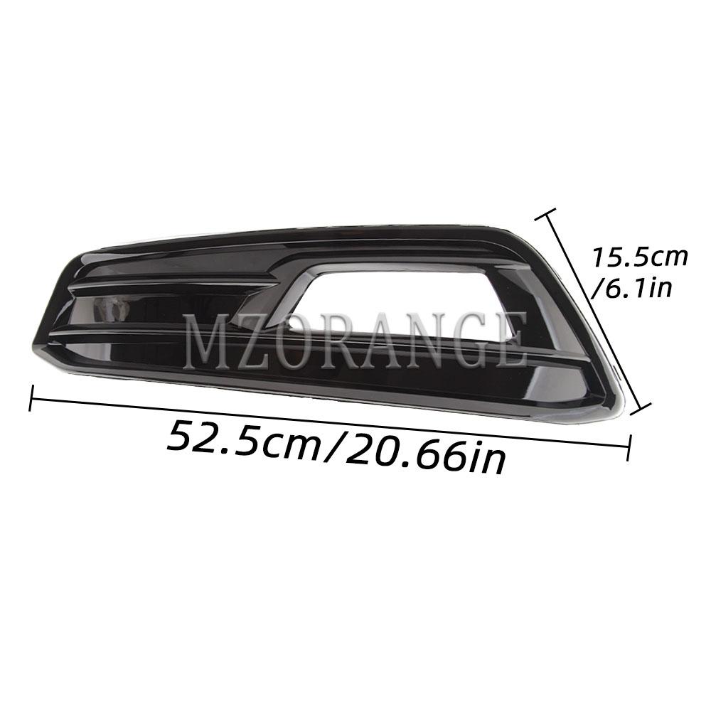 Fog Light Cover for Ford Focus ST 2015-2018 Front Bumper Grille Foglights Headlights Covers Frame Hole Protect Car Accessories