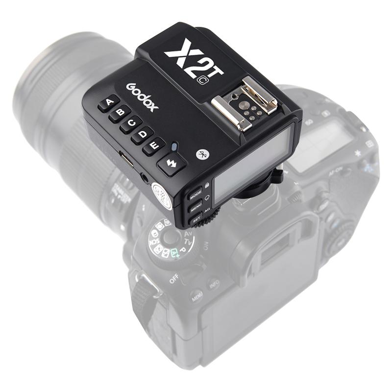X2T-C X2T-N X2T-S X2T-F X2T-O X2T-P TTL 1/8000s HSS Беспроводной передатчик вспышки для Canon Nikon Sony Fuji Olympus