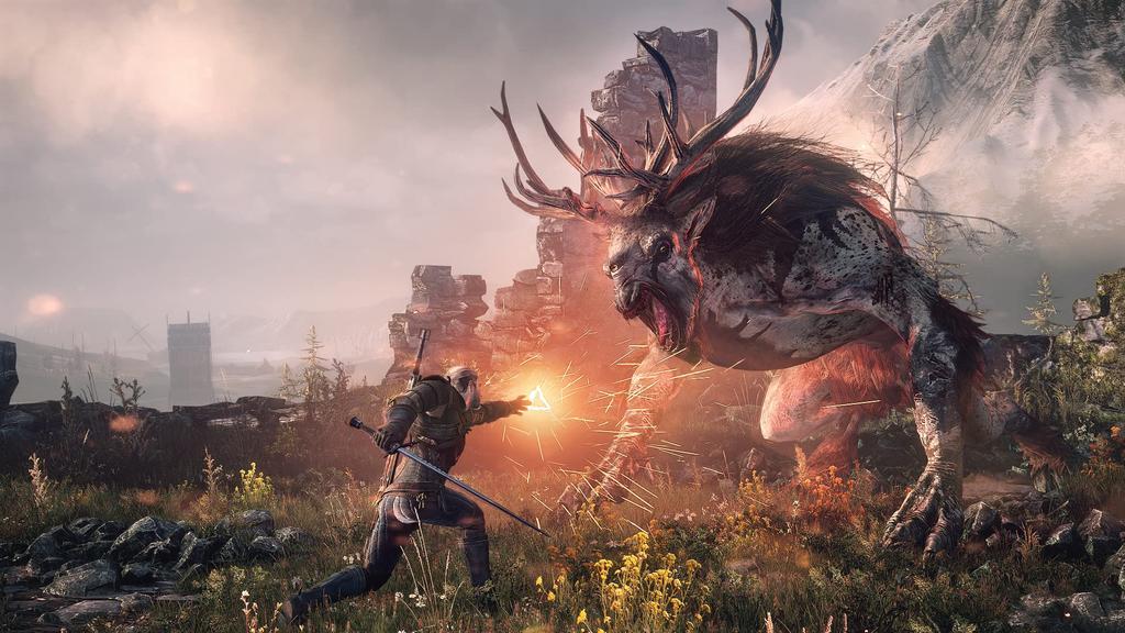Ведьмак 3 Дикая Охота Издание Года Цена PS4 3 (Новая версия) -