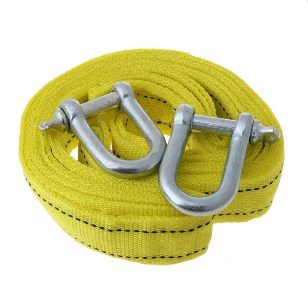 Heavy Duty Trailer Rope 3M 4M Emergency Steel Cable Towing Strap Rescue Tool Car Rescue Tool  Road
