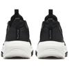Anta Linghu Shock Absorption Low Top Running Shoes Women Sneaker Black White 122437790-5