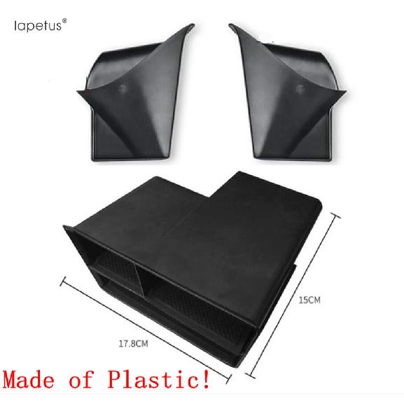 Central Console Container Armrest Storage Box Glove Phone Holder Tray Interior Accessories For VW Volkswagen Polo -