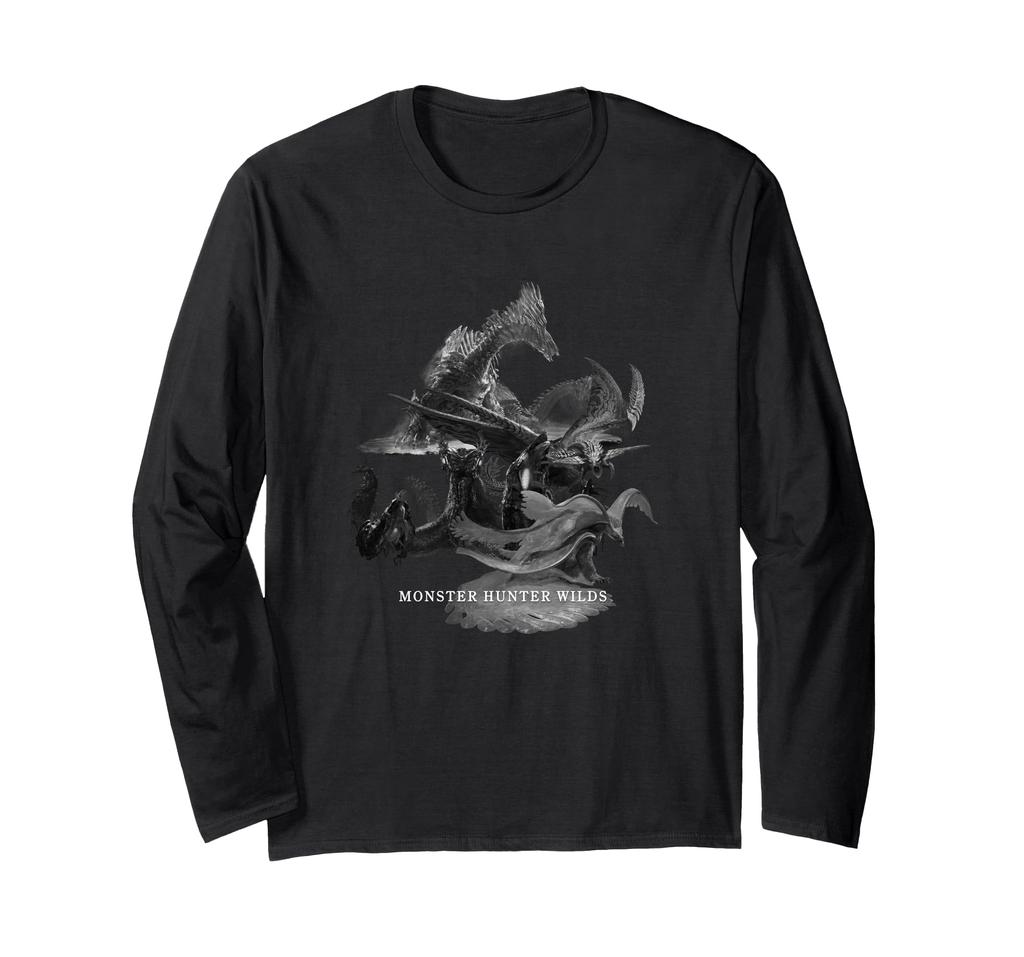 Monster Hunter Wilds Forbidden Territory Apex Predator Long Sleeve T-Shirt