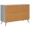 Sideboard Grey Sonoma 89 x 34.5 x 60 cm Particleboard