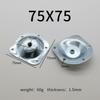 Modern Heavy Duty Metal/ferrum Table Leg Brackets Furniture Fixing Plates for Living Room Bedroom Home Office Sofa Kitchen