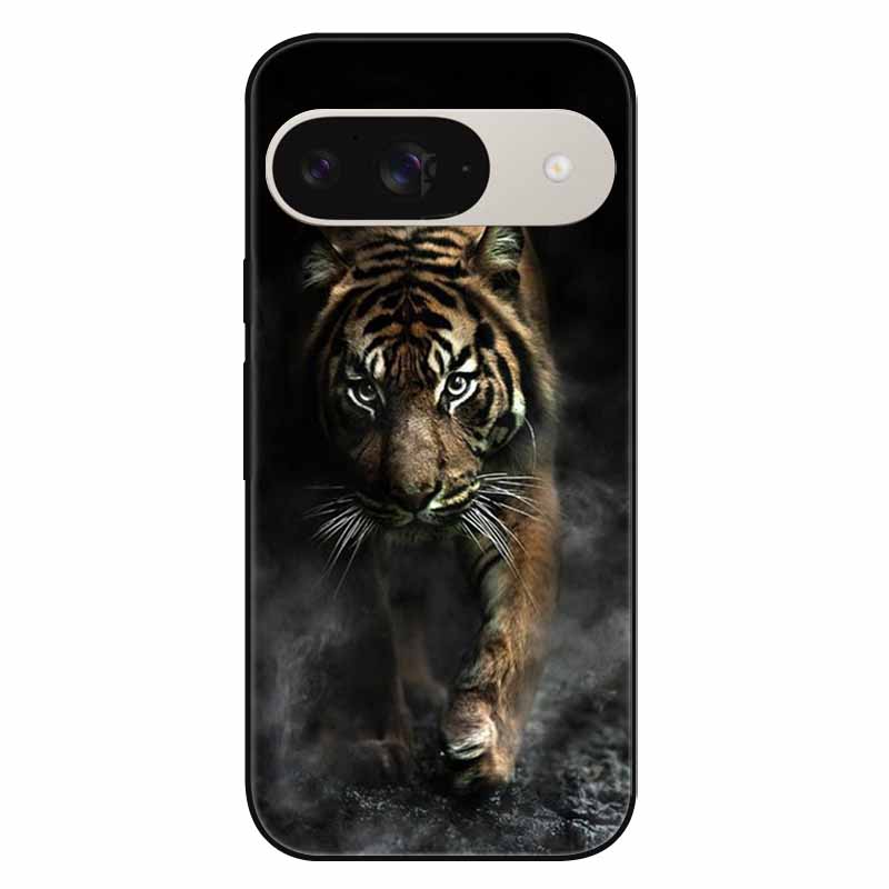 Funda For Google Pixel 9 / Pixel 9 Pro / Pixel 9 Pro XL Cases Soft Silicone Lion Cat Fashion Back Cover For Pixel 9 Pro XL Coque
