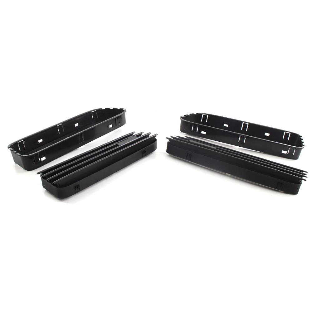 Глянцевая черная боковая решетка радиатора, замена вентиляционных отверстий для BMW E46 M3 01-06