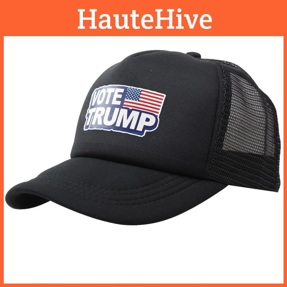 Трамп Президентские Выборы Летние Сетчатые Кепки Грузовик Взрослые Унисекс
