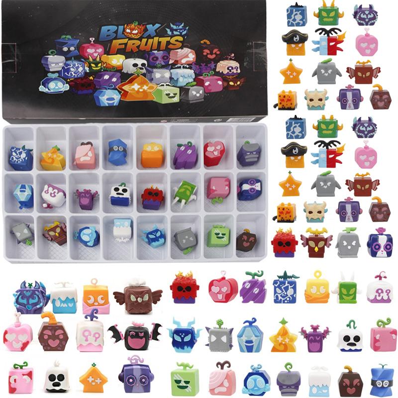 Новая модель Набор фигурок Blox Fruit Игрушка Фигурка Blox Fruit Фруктовый Blox Фрукты Кицунэ ПВХ Фигурка Игрушка Украшения Декор