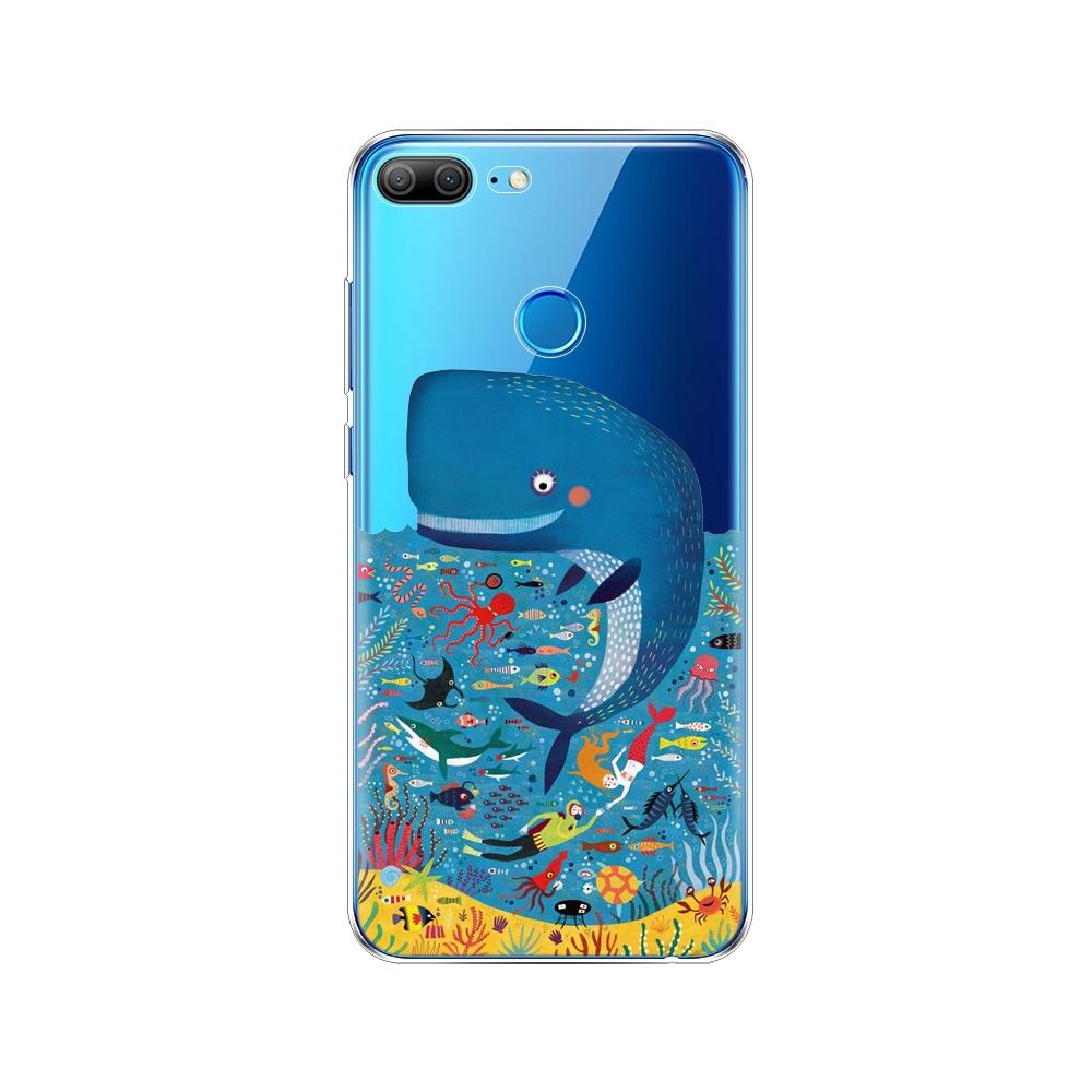 Soft Phone Shell Case For Huawei Honor 9 Soft TPU Silicon Back Case For Huawei Honor 9 Lite Cover Full 360 Protective Coque