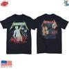 Футболка Metallica Тур 88 89 Justice For All Хэви-метал Группа Футболка Унисекс