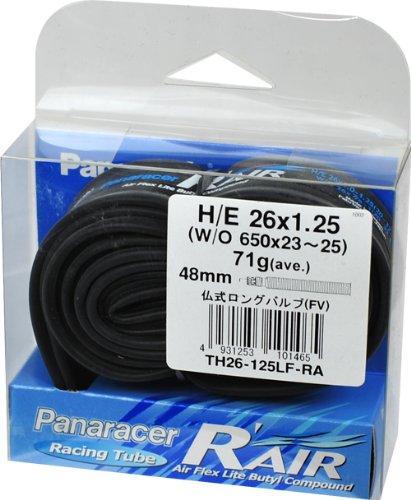 Panaracer Lightweight Tube Presta Style 48 мм клапан Сделано в Японии R'AIR H/E 26×0.9~1.25 (Б/У 650×20~25C) TH26-125LF-RA