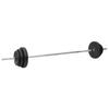 3145029 vidaXL Set of Dumbbells and Bars with Plates 90 Kg