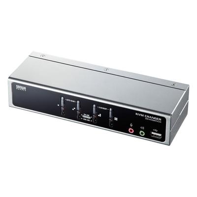 Автоматический коммутатор Sanwa Supply PC, совместимый как с USB, так и с консолями PS/2 (41) SW-KVM4HVCN