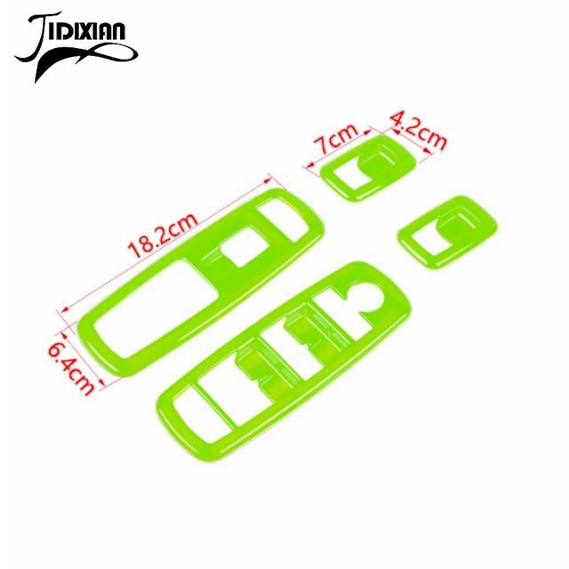 Внутреннее окно автомобиля, кнопка переключателя подъема окна, декоративная панель, наклейки для Dodge Charger Durango 2011-2022 для Dodge RAM