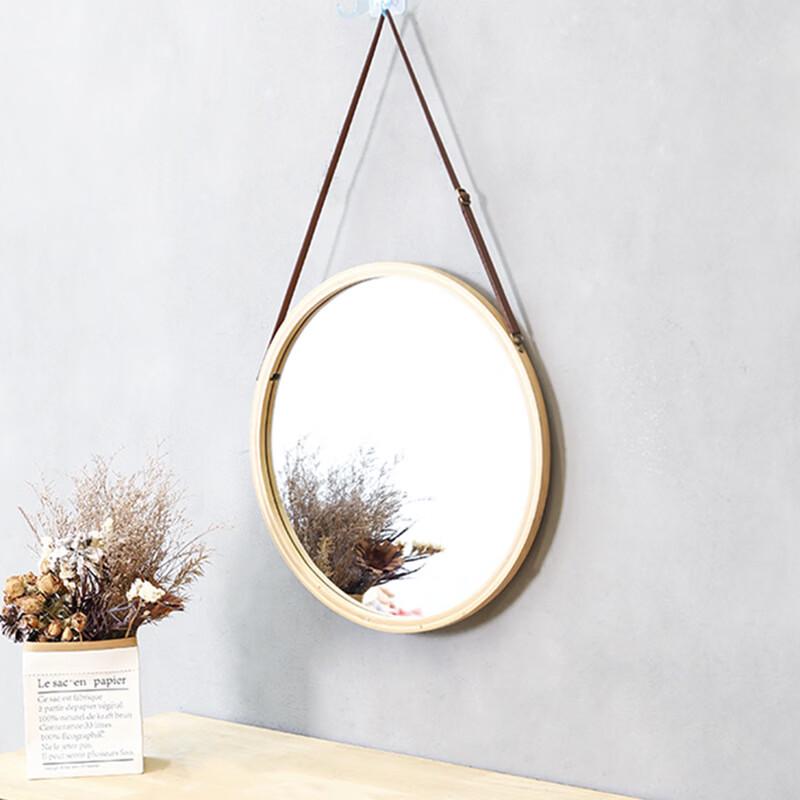 Yicheng Solid Wood Bathroom Wall Mirror