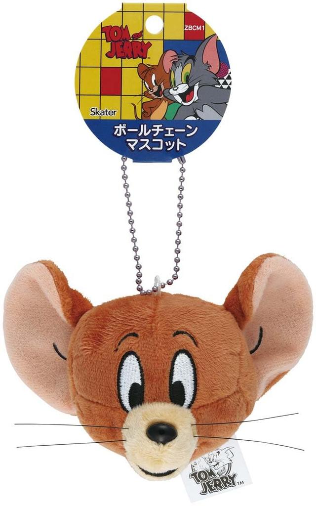 Skater Plush Ball Chain Mascot TOON Jerry Tom and Jerry ZBCM1-A