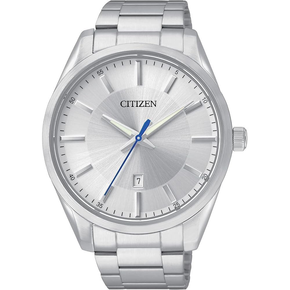 Citizen All Silver BI1030-53A Men's Watch Stainless Steel Analog Timepiece