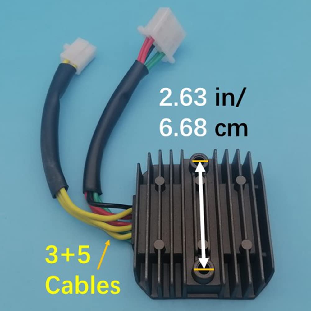 Tuzliufi Voltage Regulator Rectifier Honda Interceptor 750 VF750F Saber 700 Elite 250 CH250 CH