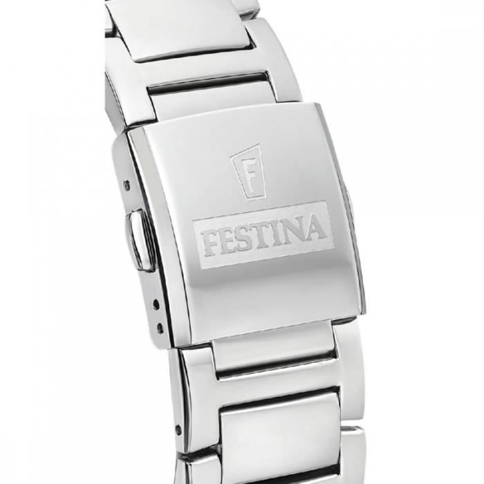 Часы - FESTINA - F20652/2 - Хронограф - Сталь - Водонепроницаемость 5 АТМ - Зеленый циферблат