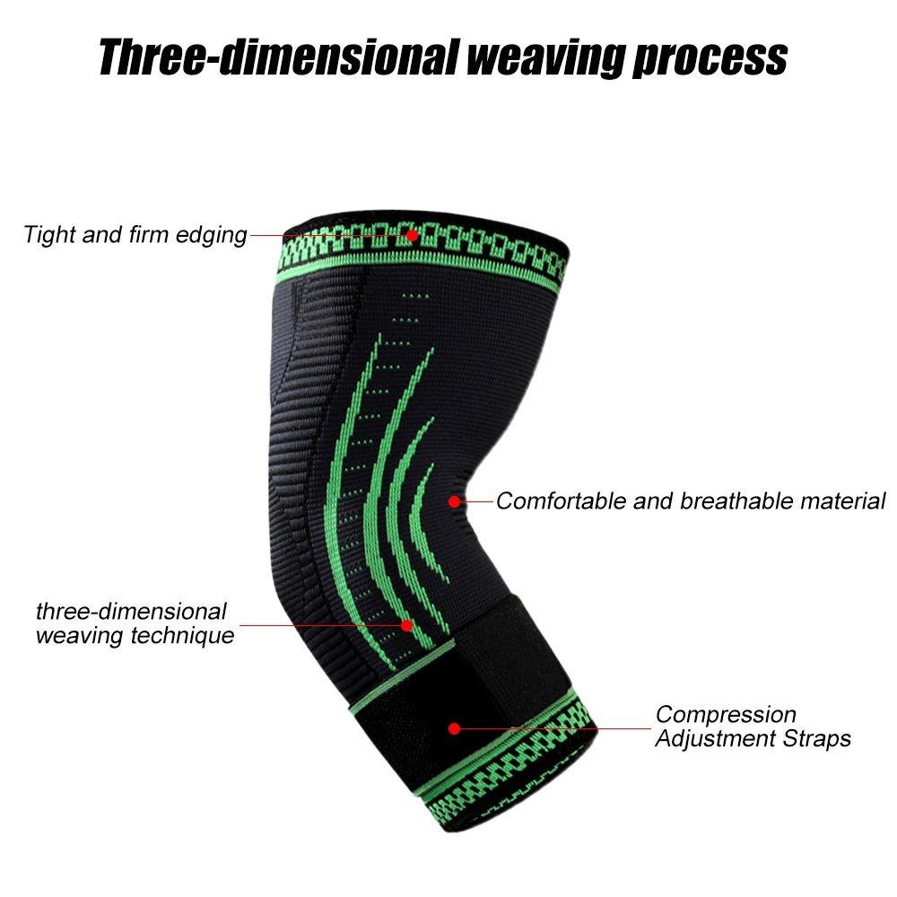 1 пара компрессионных рукавов для локтей для мужчин и женщин, поддержка рук для занятий спортом, теннисный локоть, тендинит, Epicondyt Elbow