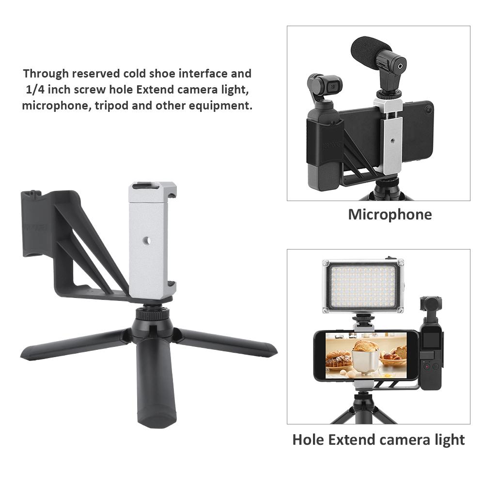 Настольный штатив-держатель для мобильного телефона для прямых трансляций из алюминиевого сплава Комплект штатива для ket Камеры
