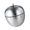 60 Minutes Mechanical Kitchen Timer Stainless Steel Manual Cooking Timer  Cooking Baking