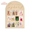 Baby First Year Milestone Photo Frame, Rustic Wood Display
