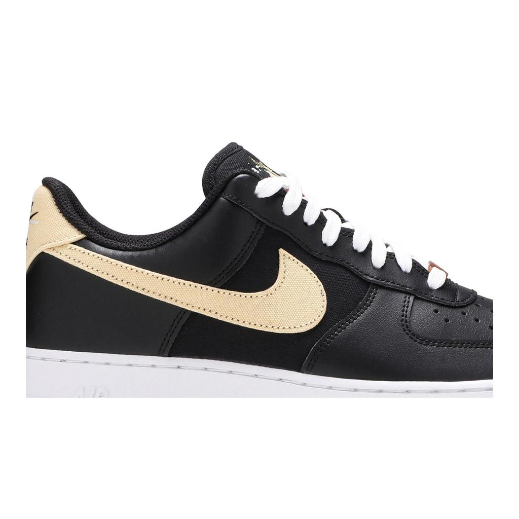 Nike Air Force 1 '07 LV8 'Pomegranate' (Unisex) Black / Solar Flare / White / Black Skateboard Shoes CZ0338 001