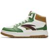 982 Fleece Comfortable Versatile Warm Durable High-Top Skate Shoes Men Sneakers Green White Brown 112448961-3