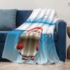 Cozy Throw Blanket Soft Flannel Warm Fuzzy Bedspread Living Room Decor Home Decor Gift Idea Lightweight Plush Blanket