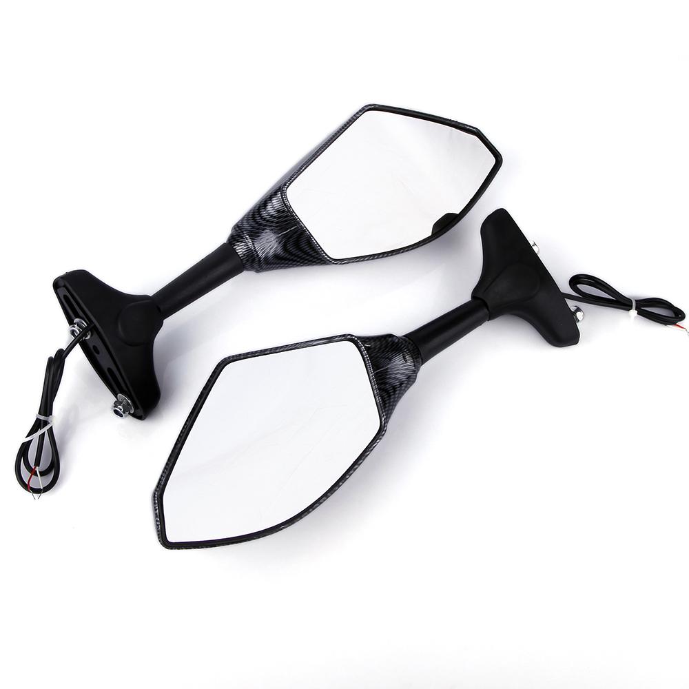 1 пара светодиодных указателей поворота, боковые зеркала заднего вида для мотоцикла Suzuki Hayabusa sv650s/1000s gsx750f MT Suzuki TL1000S